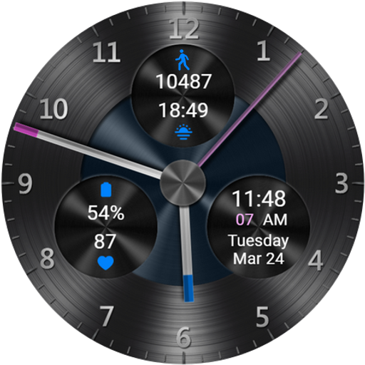 Black Metal Watch Face 2026