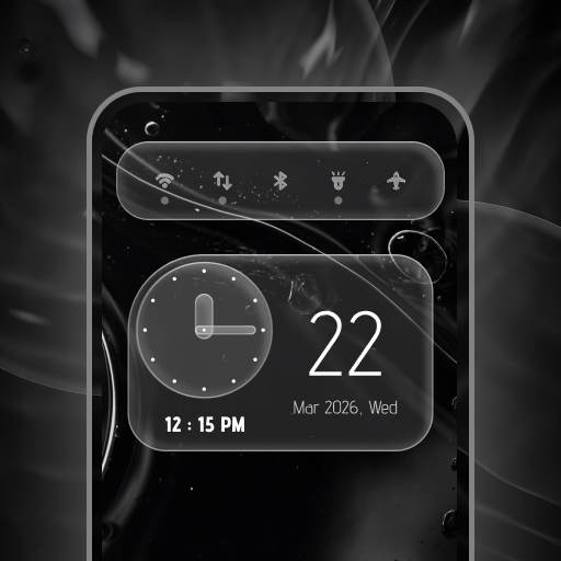 Liquid Glassy Theme Launcher