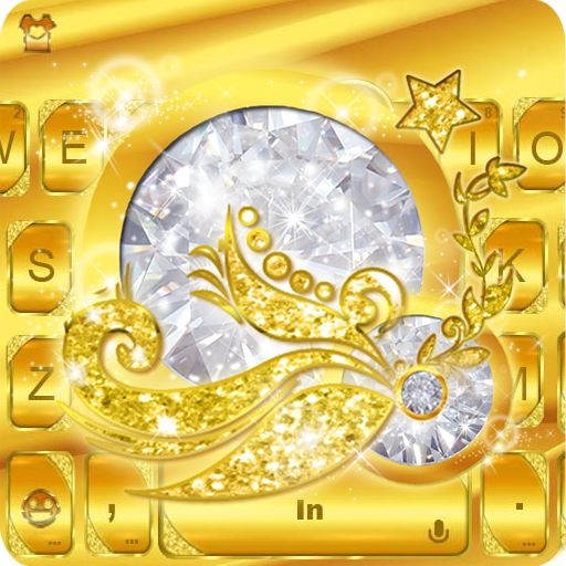 Lux Gold Keyboard Theme