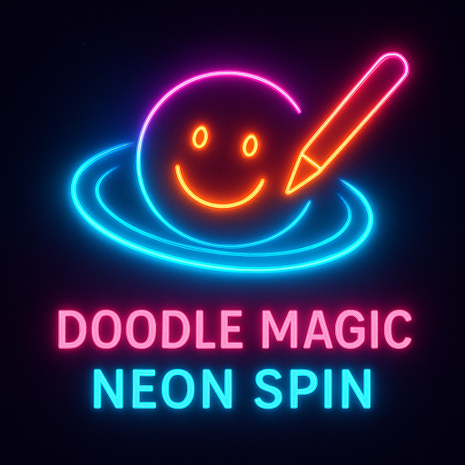 Doodle Magic: Neon Spin