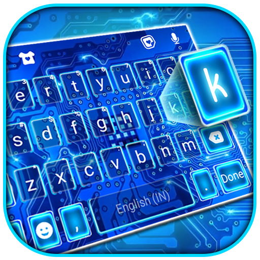 Tech Live 3D Keyboard Backgrou