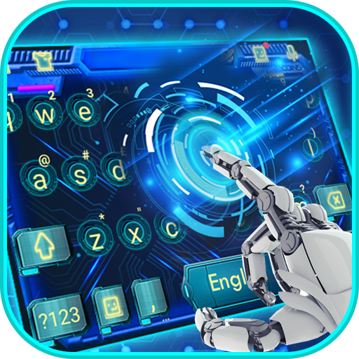 Blue Tech 3D Theme