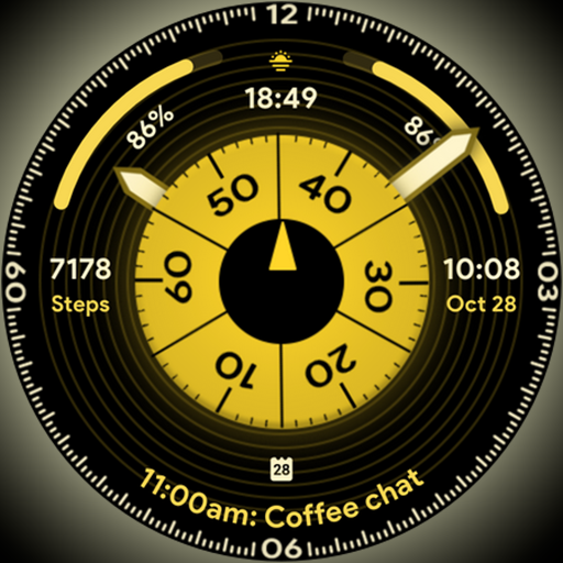 Ultra Analog - Watch face