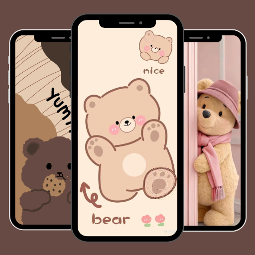 Cute Bear Wallpaper HD 4K
