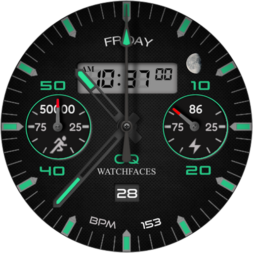 Analog Basic 11B  Wear OS 5+