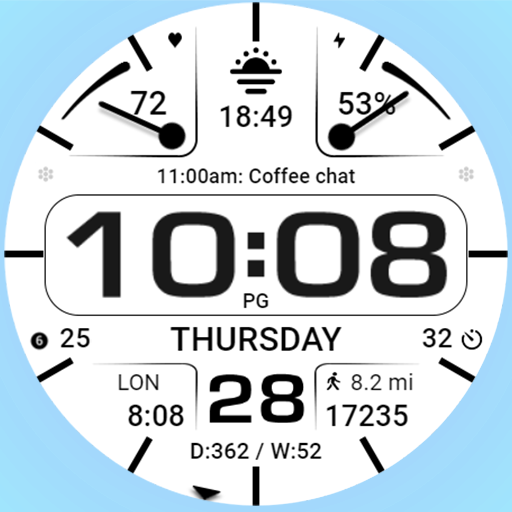 WFP 232 Stylish watch face