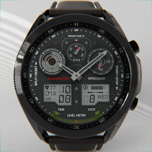 Illuminator 2.0 Watch face