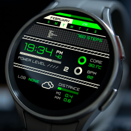 Mission R923 Watch Face