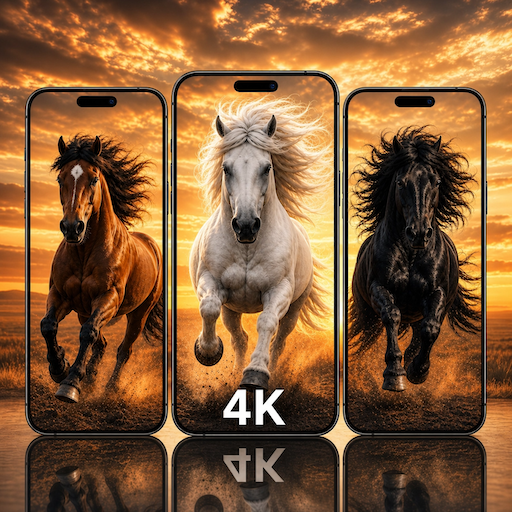 Horse Wallpaper 4K - HD