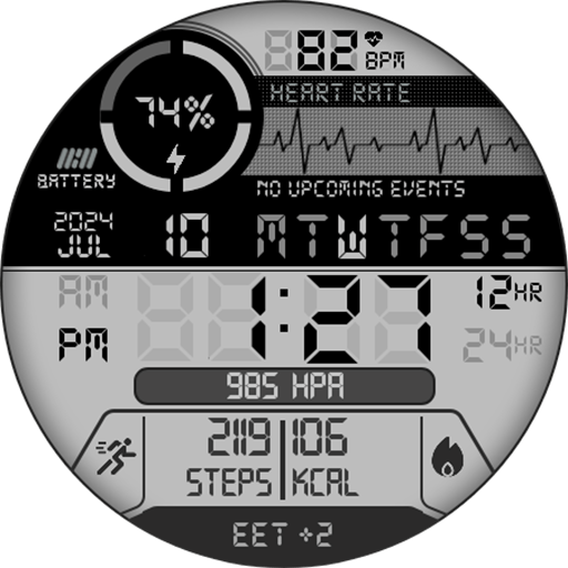Tancha S61 Retro Watch Face