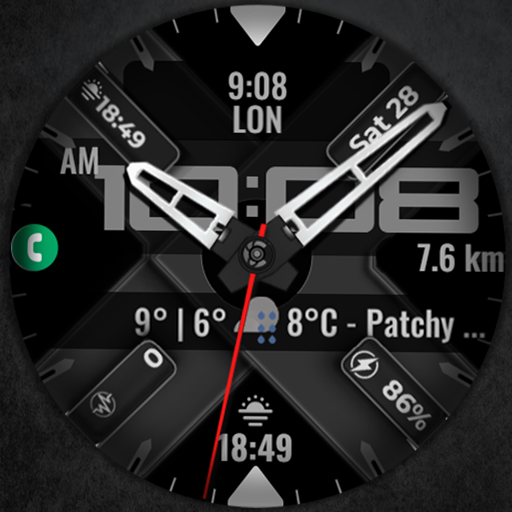 Hybrid Watch Face CUE135