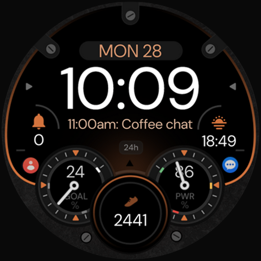 Dream 154 Digital Watch face