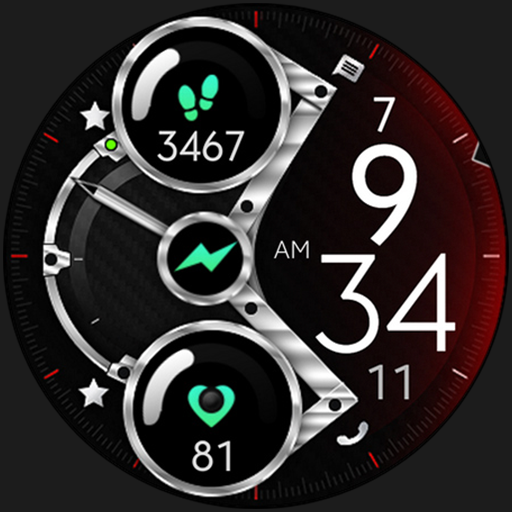 Dream 100 - Metal Watch Face