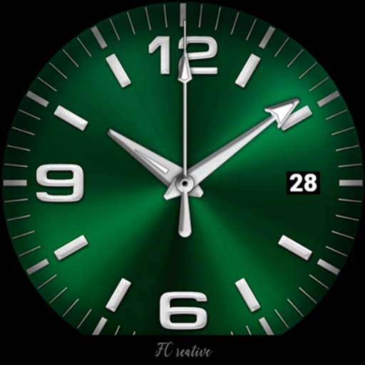 Green Classic FC Watch Face