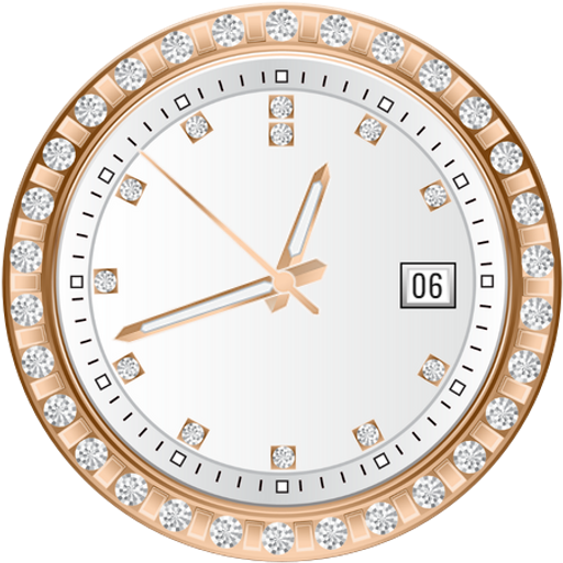 Gold Watch Face