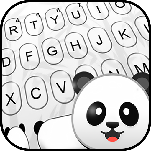 Cute Panda Keyboard Theme