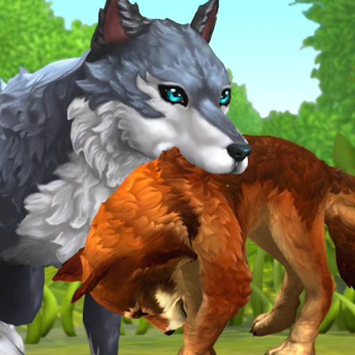 Animal Kingdoms: Wolf Sim MMO