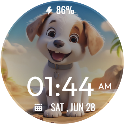 Happy Dog WatchFace