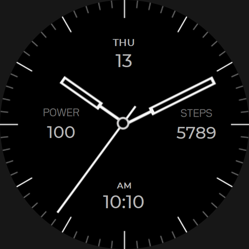 Regarder Minimal 60 Watch Face