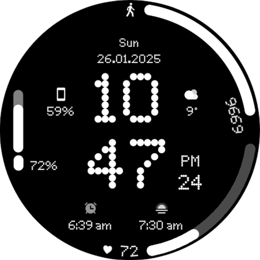 GRBL Nothing Bars V Watchface