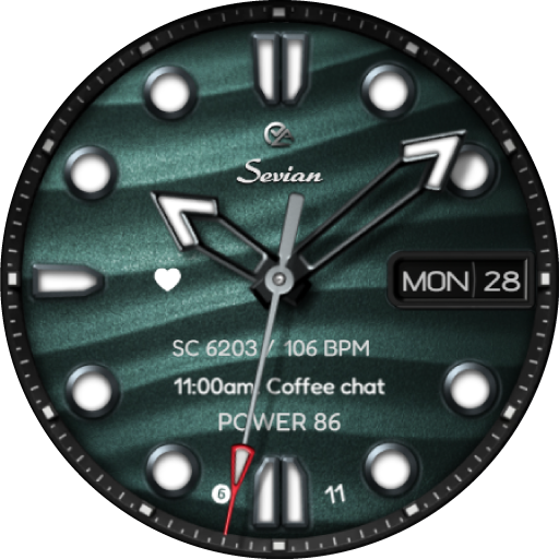 Sevian : Diver Watch Face