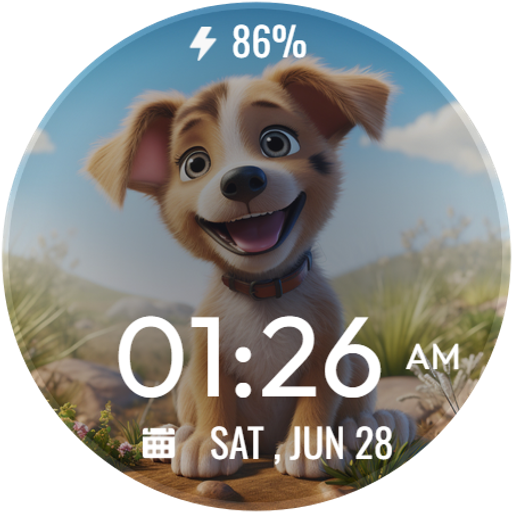 Sweet Dog WatchFace