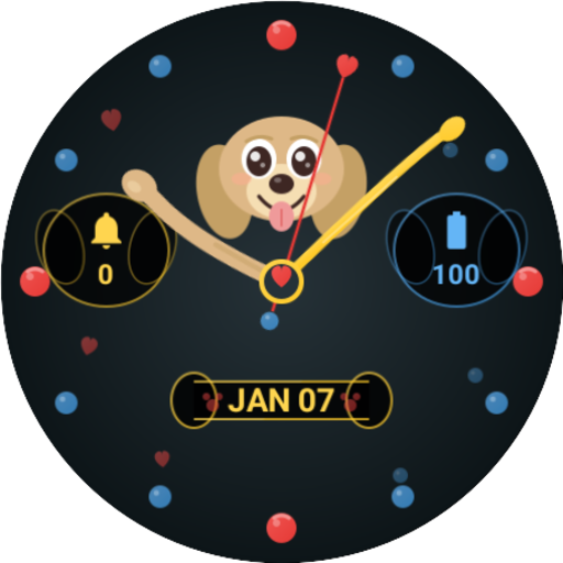 Happy Puppy - watch face