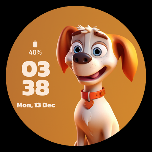 Dog & Puppy Watch Face Wear OS