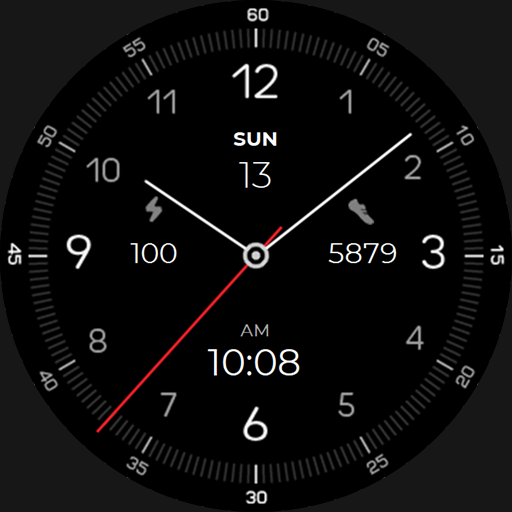 Regarder Minimal 64 Watch Face