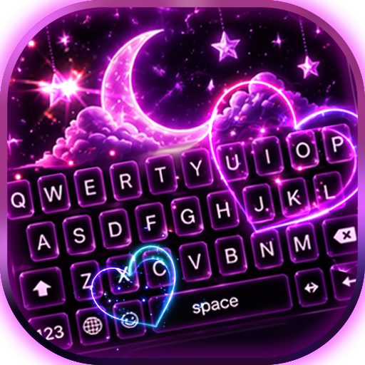 Neon Love: Keyboard Themes