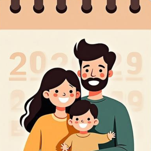 Family Organizer, Planner Fam+