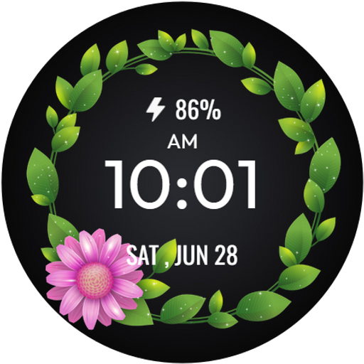 Floral WatchFace - FLOR-02
