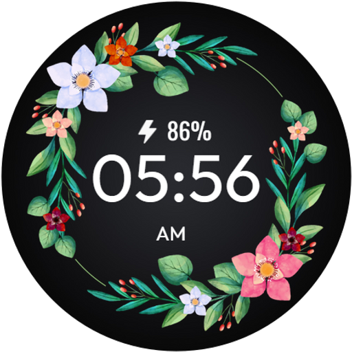 Floral WatchFace - FLOR-05