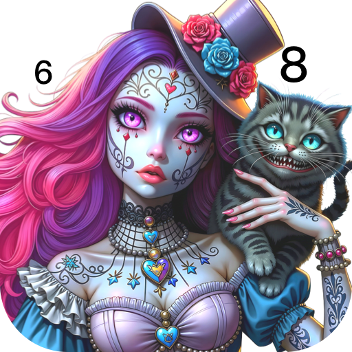 Dark Fairytale Color by Number