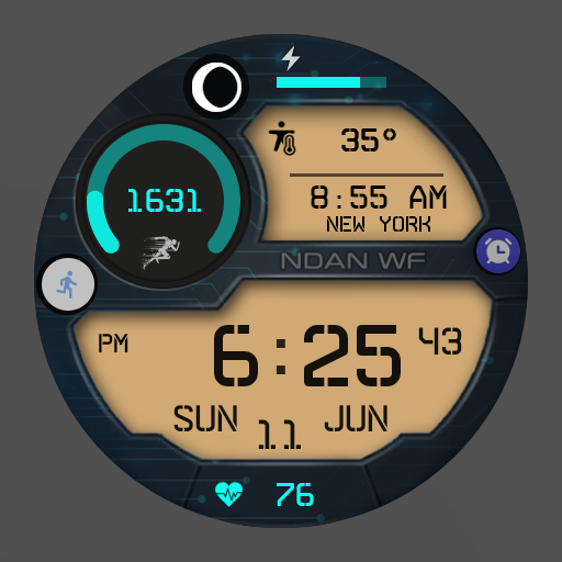 Radium Watchface by NDAN
