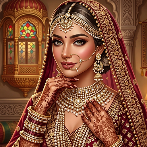 Indian Wedding Dress Up Bride