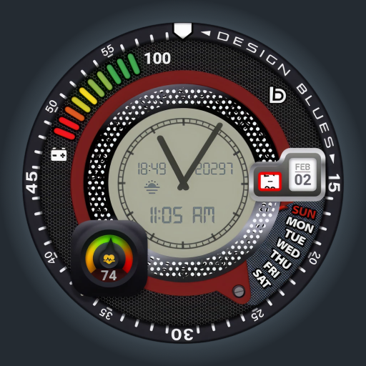DB: Vortex Hybrid Watch face