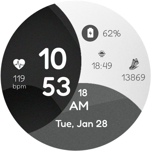 Dynamic Triad Watch Face