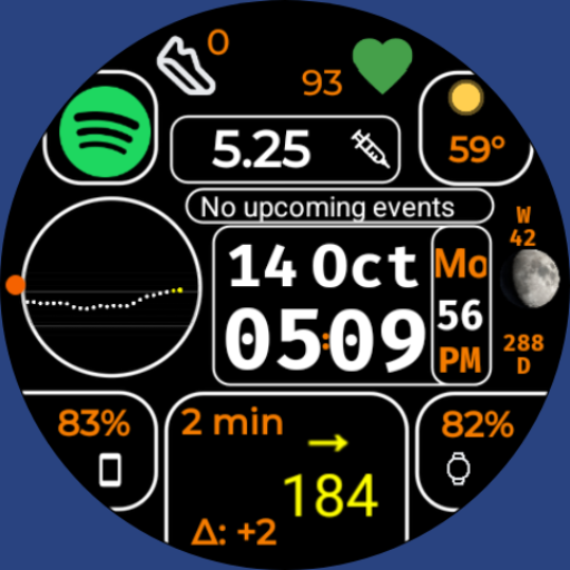 GDC-373 Diabetes Watch Face