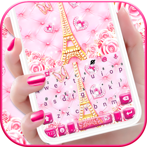 Romantic Paris Love Keyboard T
