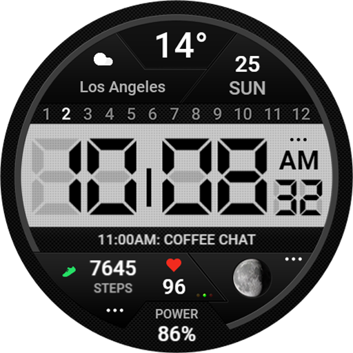 TVV Digital 2 Watch Face