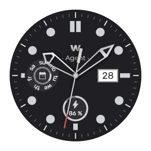 WES13 - Agent Watch Face