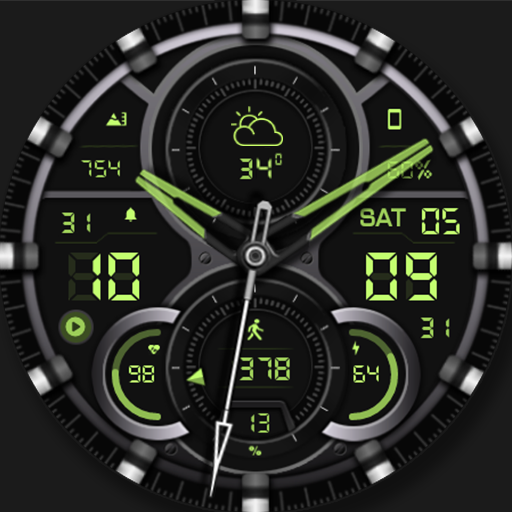 WFP 303 Hybrid watch face