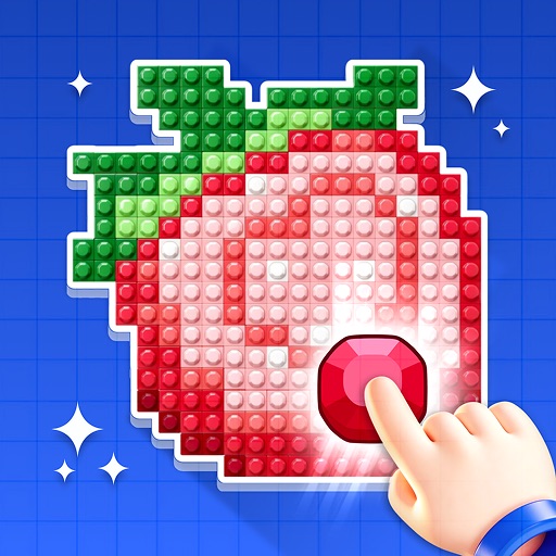 Jewel Sort: Pixel Art Puzzle