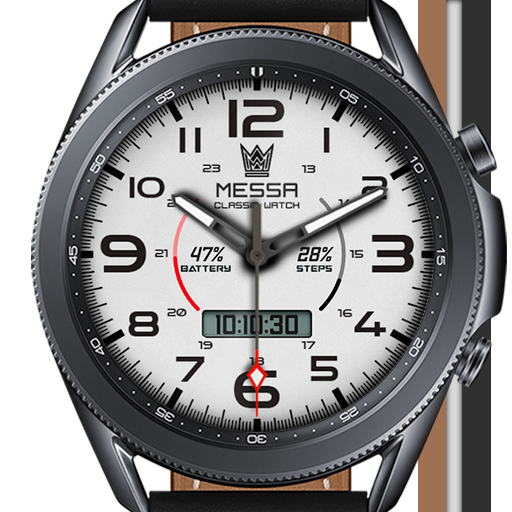 Messa Watch Face BN64 White