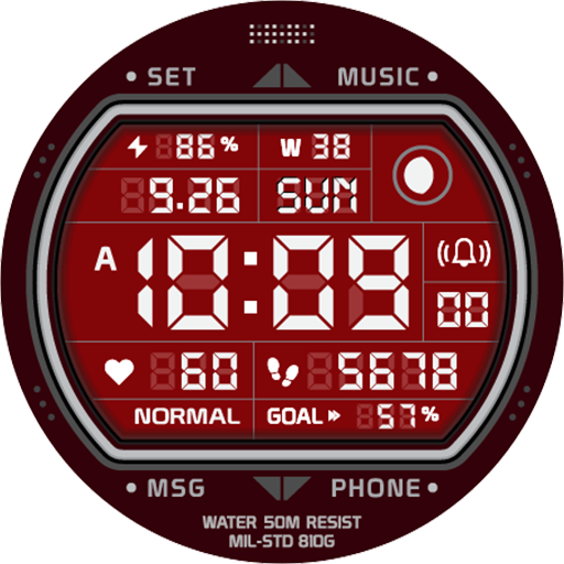 HMKWatch Digital 163 Invert