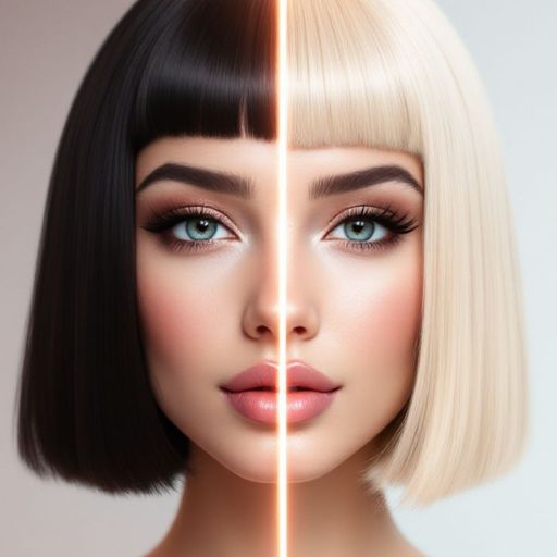 Hair Color & Hairstyle Try On