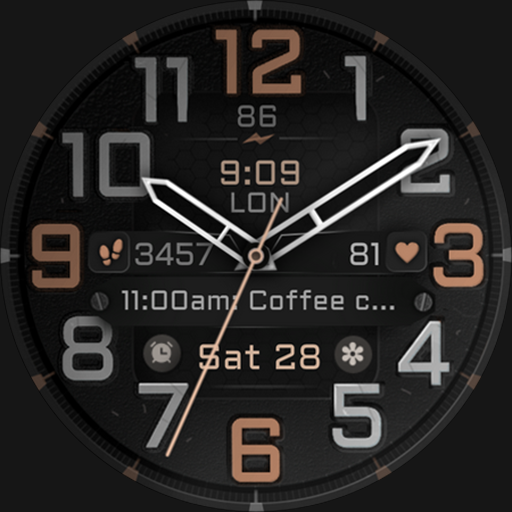 Dream 135 bronze watch face