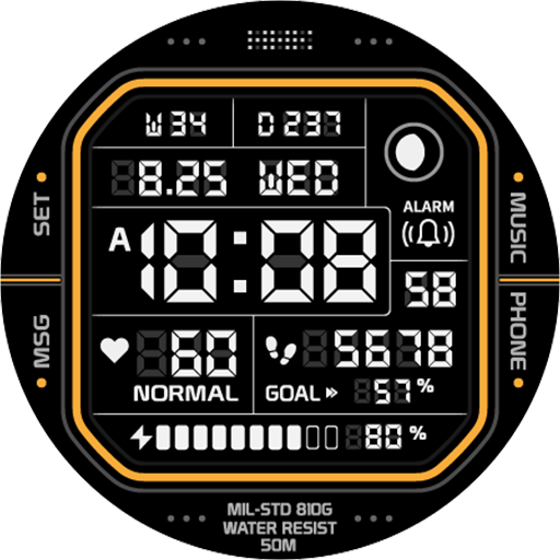 HMKWatch Digital 157 Invert