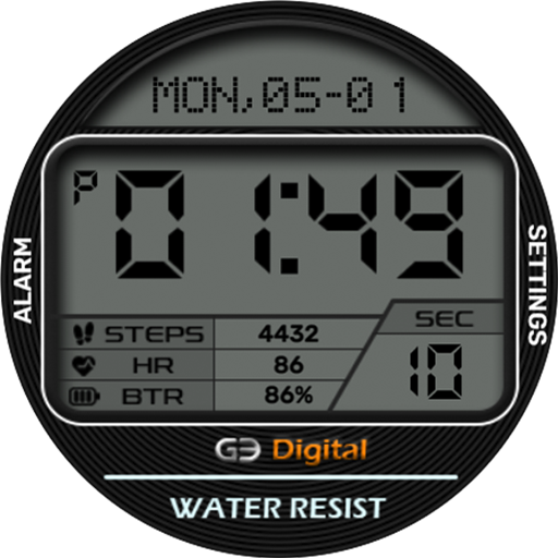 GYD001: Retro watchface